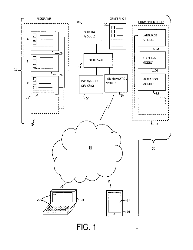 A single figure which represents the drawing illustrating the invention.